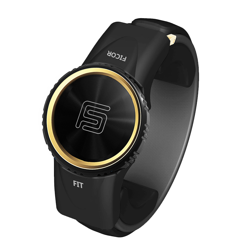 FICOR FIT Gold Wrist Band